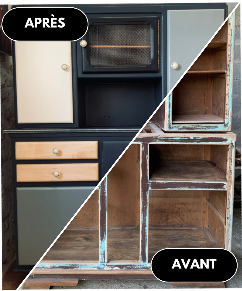 image meuble avant après